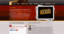Desktop Screenshot of e-werk-eschwege.de